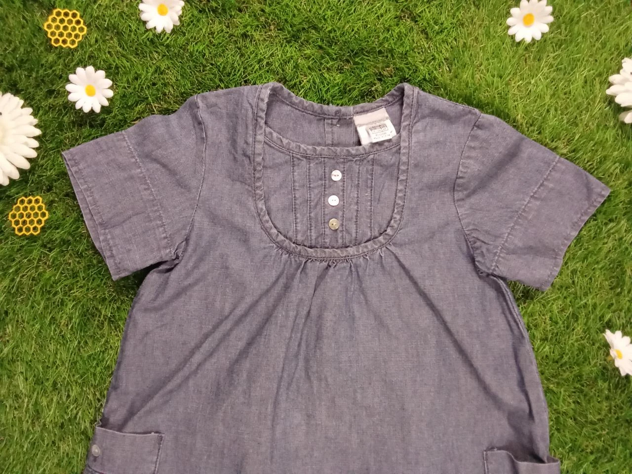 Superbe robe met korte mouwen Cyrillus 6 jaar – photo 3